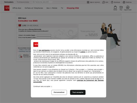 SFR : Consultez vos MMS